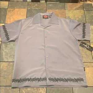 (5/$25) NWT Men’s gray shirt sleeved shirt